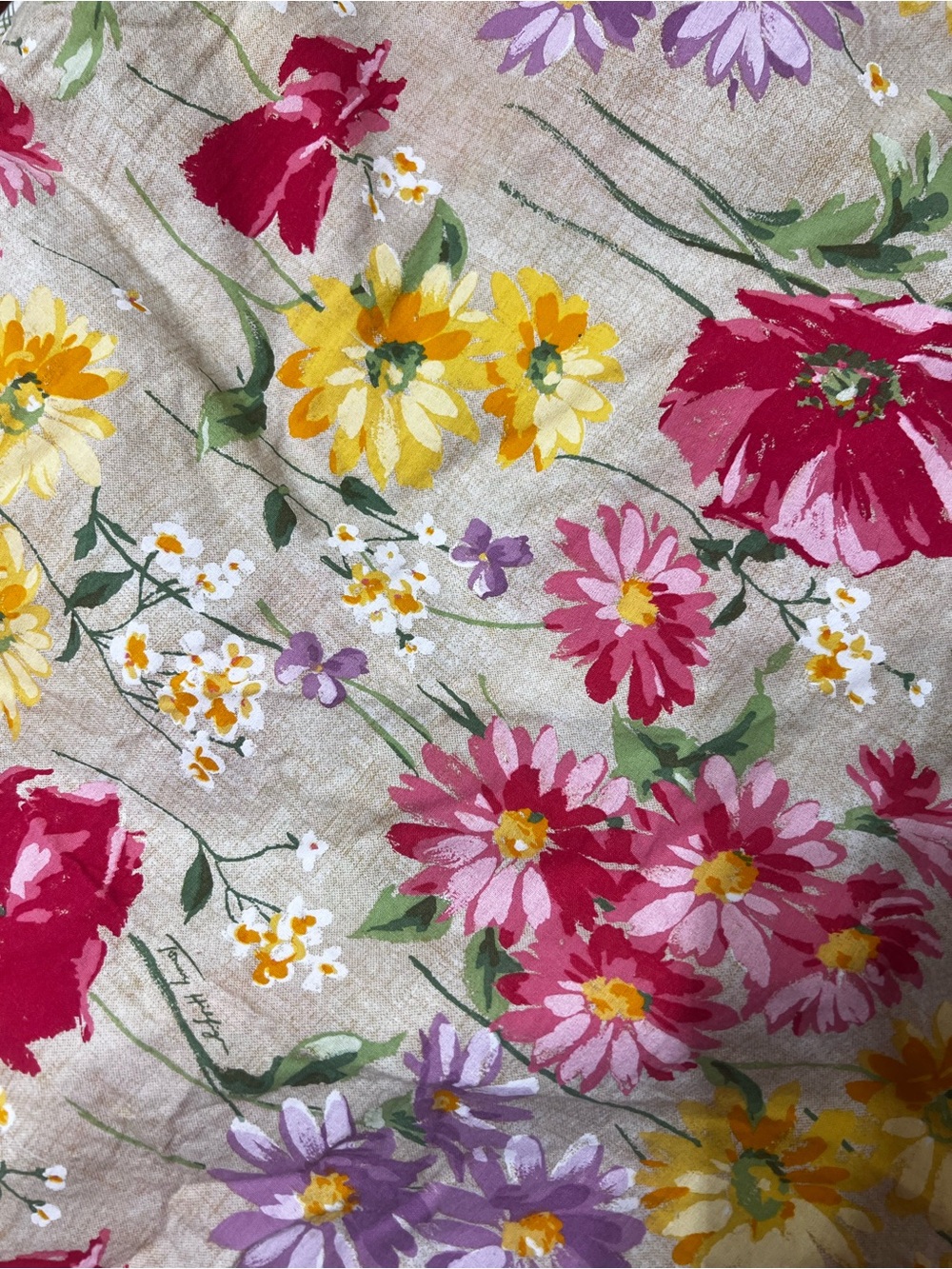 Vintage Tommy Hilfiger Twin Duvet
